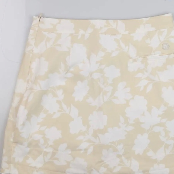 Womens GFORE Tan Golf Skort - Size 4 - Picture 4 of 4